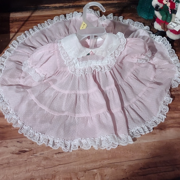Other - Vintage dress for baby girl size 12,M